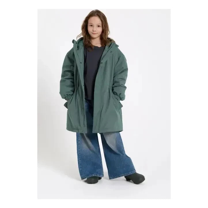 Kinderleicht - Fox Parka mit recyceltem Futter | Petrol