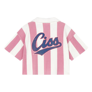 Cos I Said So - Gestreiftes Poloshirt | Rosa