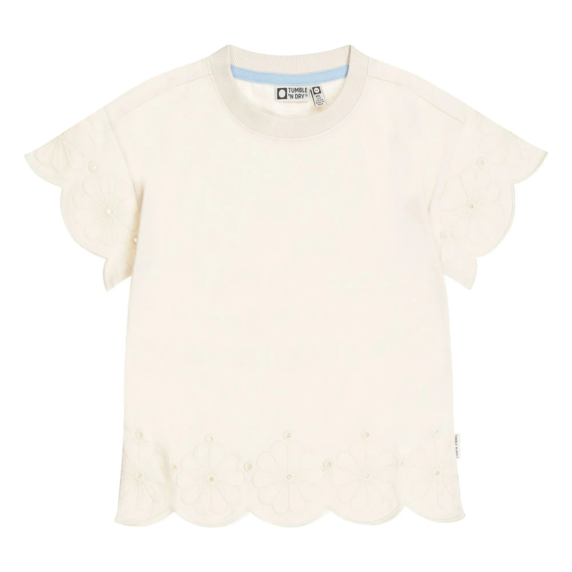 Tumble N'Dry – Gelati T-Shirt aus Bio-Baumwolle | Ecru