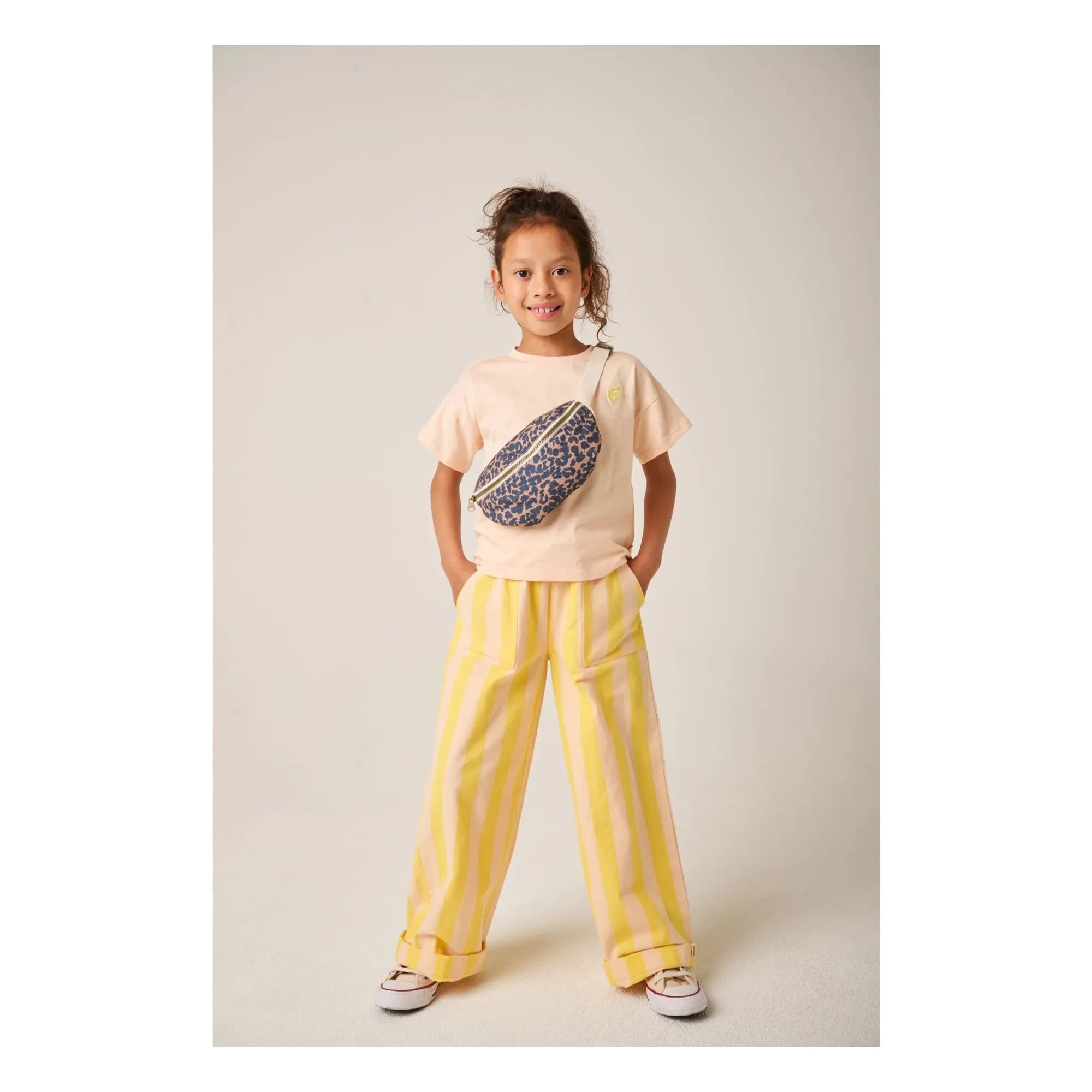 Tumble N'Dry – Gestreifte Mela Hose | Gelb