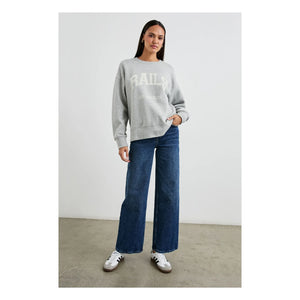 Rails - Sweatshirt The Varsity | Heather Grau