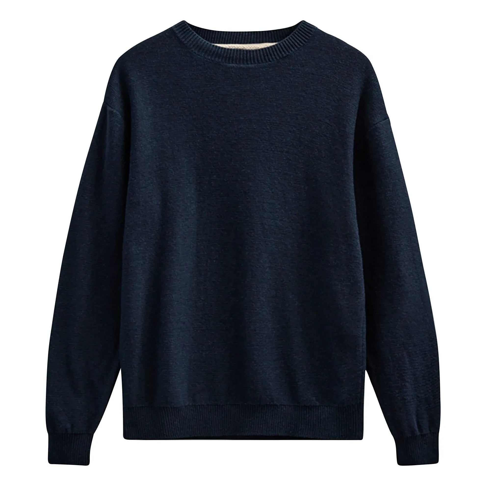 Anerkjendt - Akebbe Baumwoll Pullover | Dunkelblau