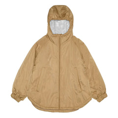 Hundred Pieces – Wasserabweisende Jacke mit Print | Beige