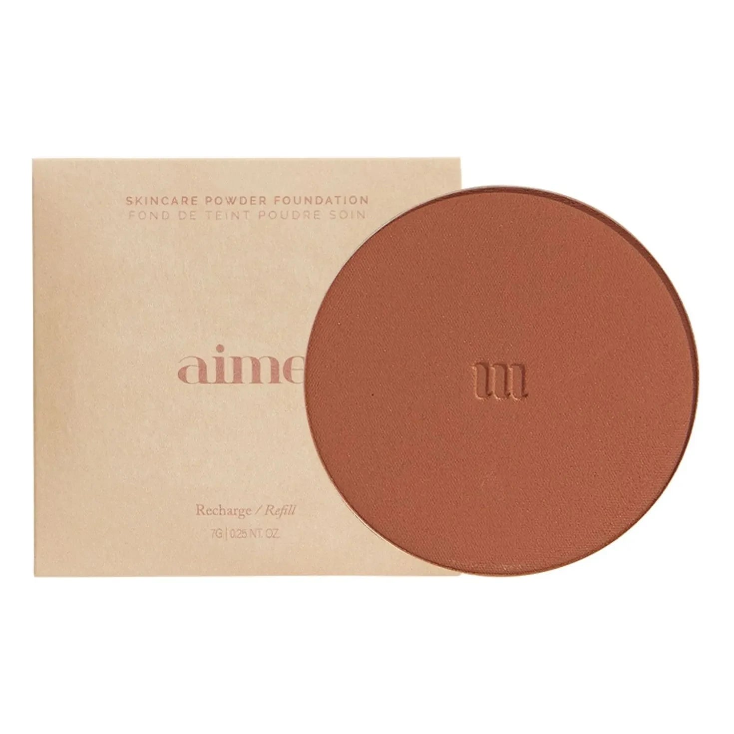 AIME - Le Fond de Teint Poudre SPF+30 Nachfüllung - 7g | Dunkel