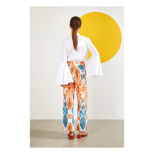 Maria de la Orden - Bellflower bluz | Beyaz