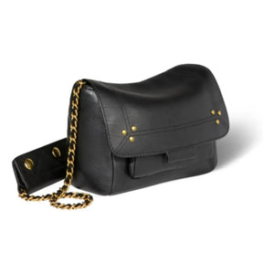 Jérôme Dreyfuss - Tasche Lulu S Kalbsleder | Schwarz