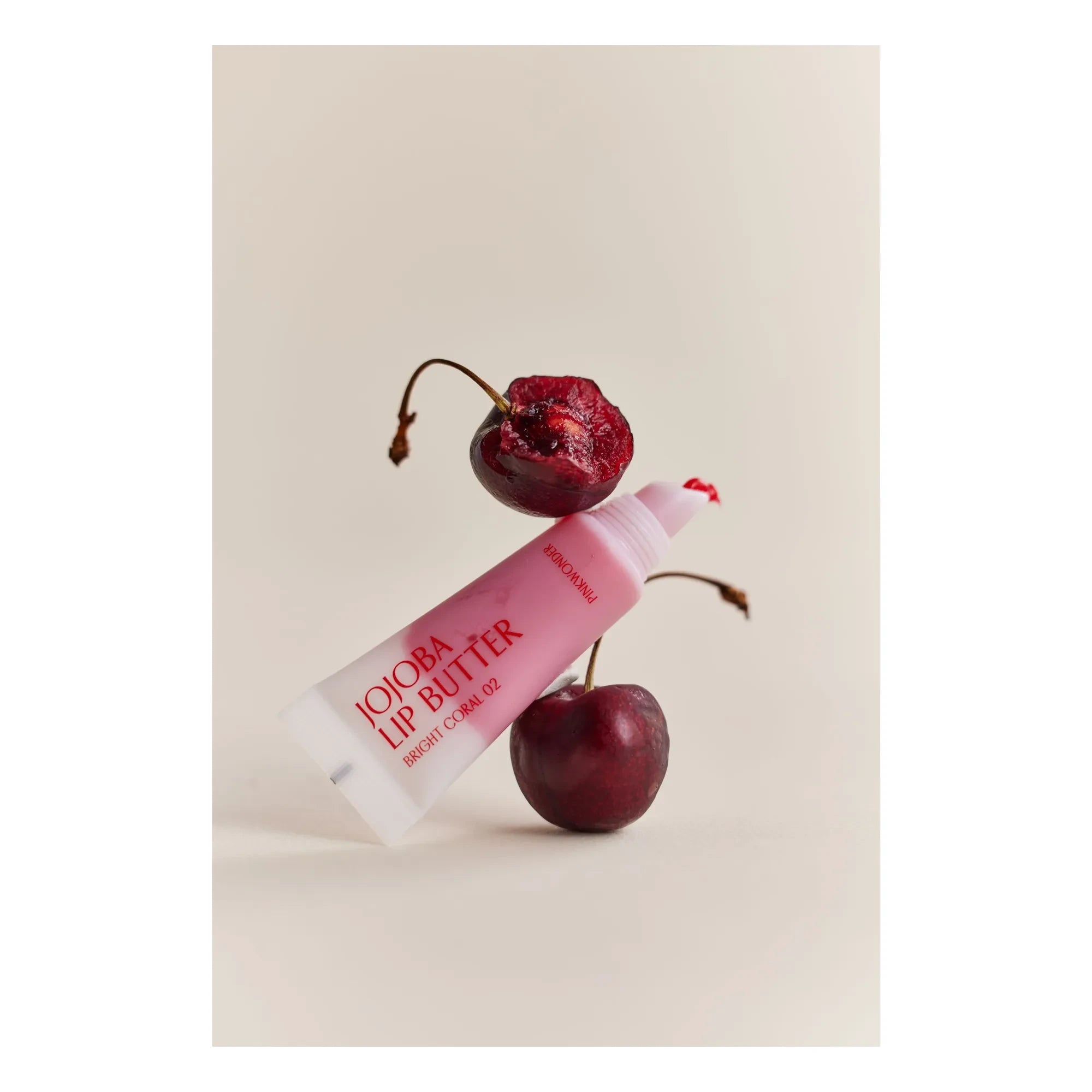PINKWONDER - Jojoba Lippenbalsam | Glänzende Koralle