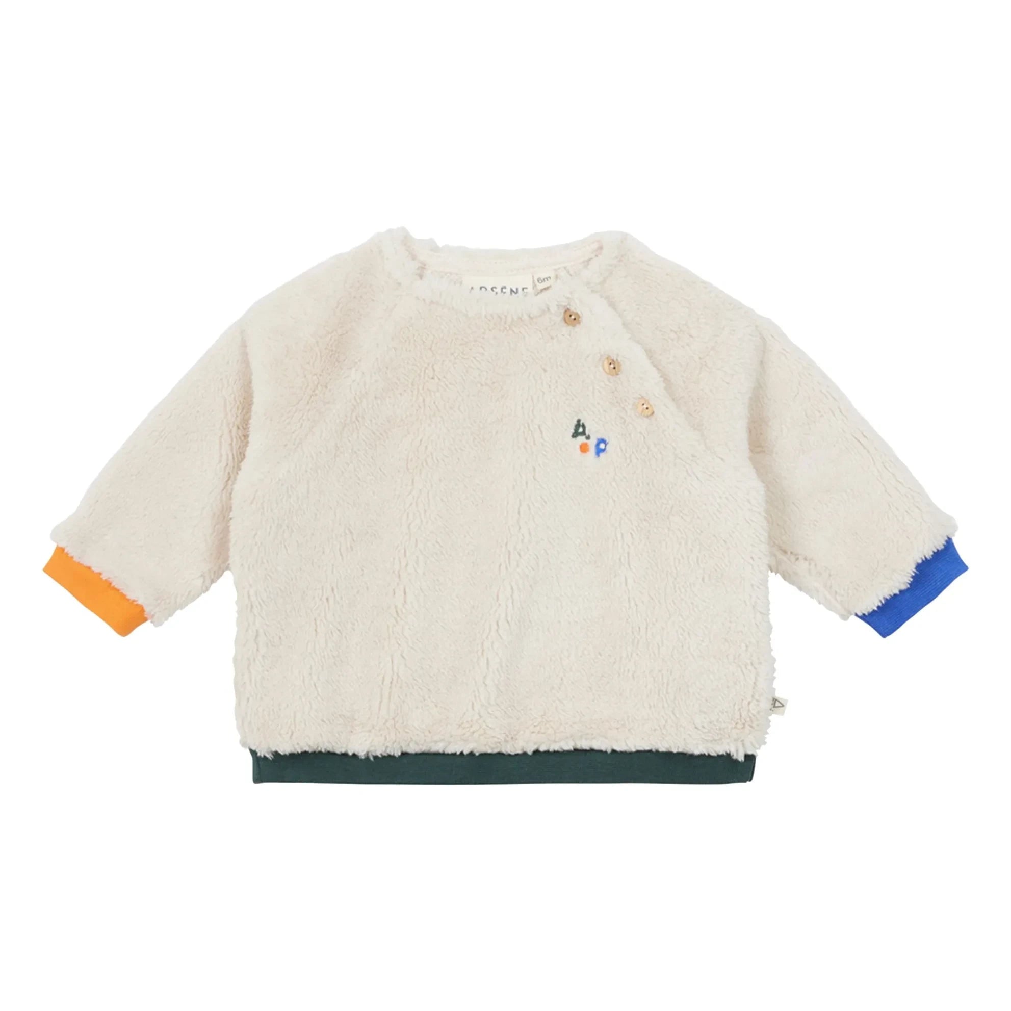 Arsène et Les Pipelettes - Sweatshirt Joe Sherpa Mini | Beige