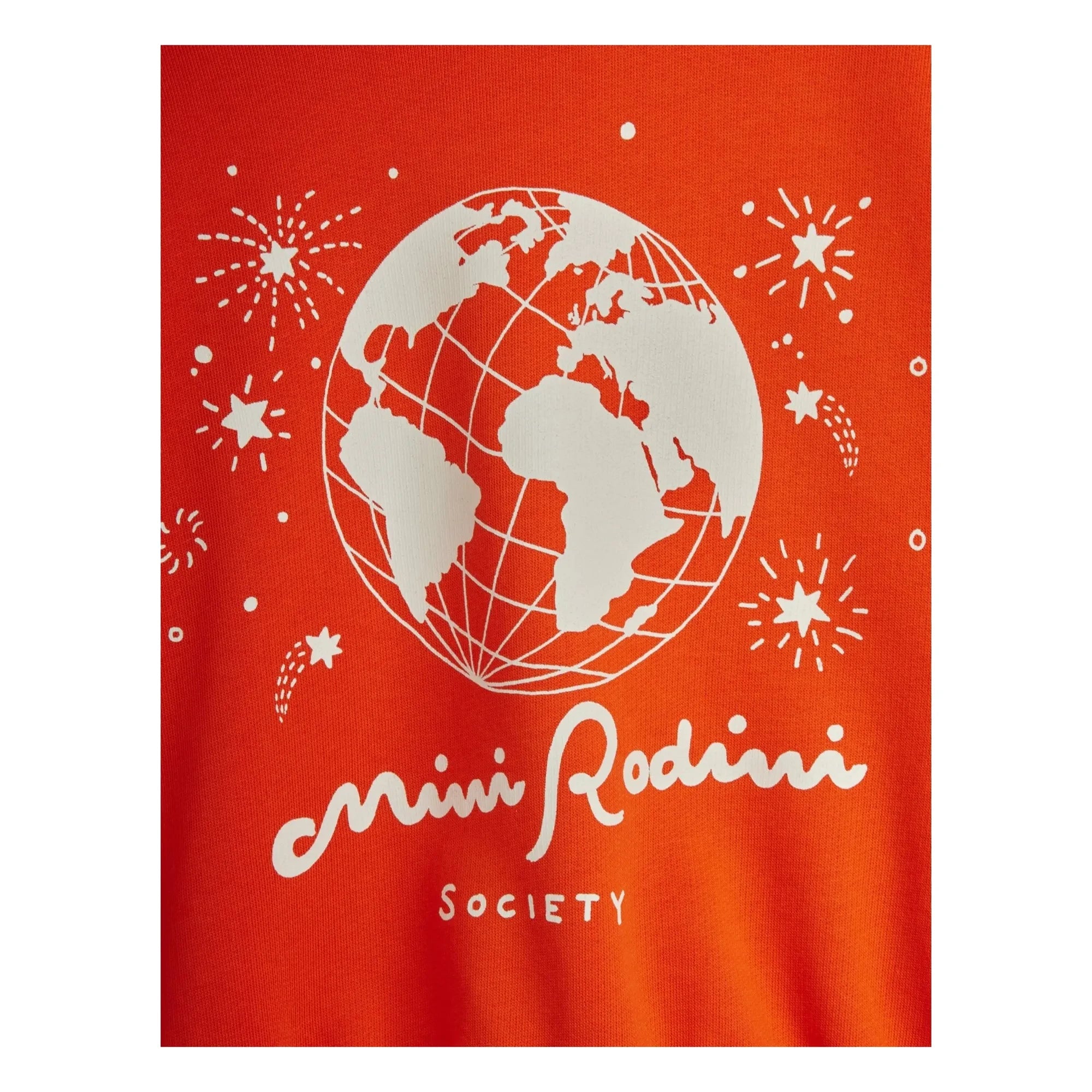 Mini Rodini - Mini Rodini Bio-Baumwoll-Sweatshirt | Rot