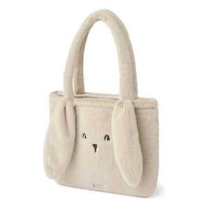 Liewood - Lexi Bunny Tote Bag aus Bio-Baumwolle | Hellgrau