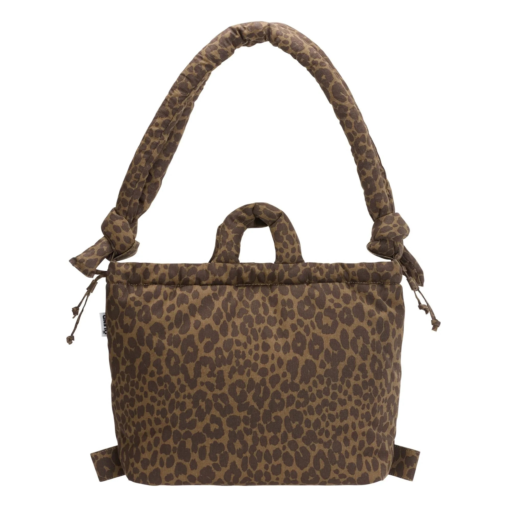 Olend - Ona Soft Leopar Çanta | Kahverengi