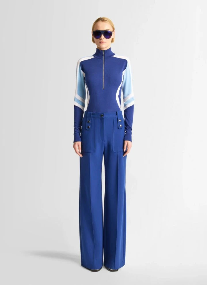 Fusalp - Virginie Mit Reißverschluss Pullover | Blau