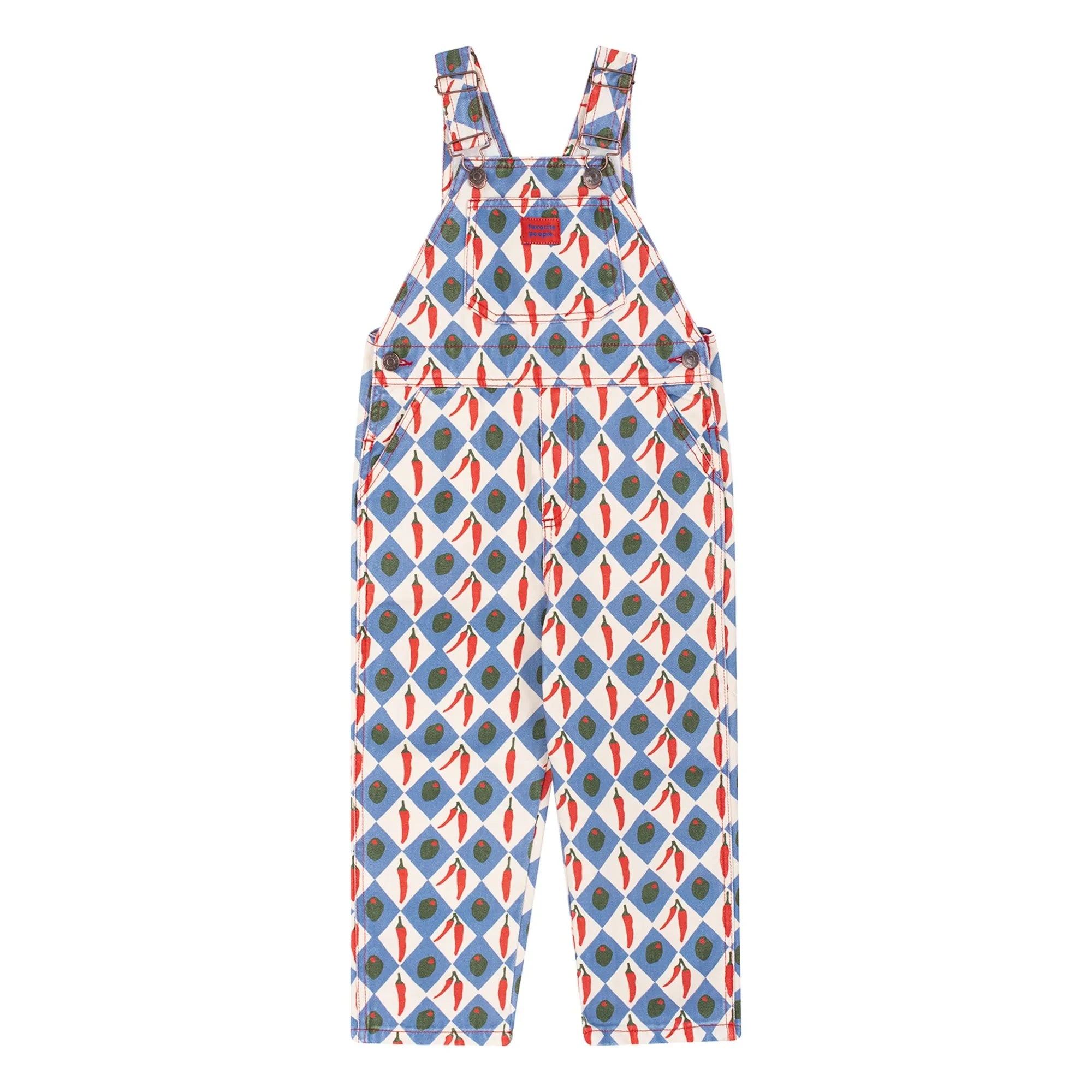 Favorite People - Oliva Peppers Latzhose | Blau