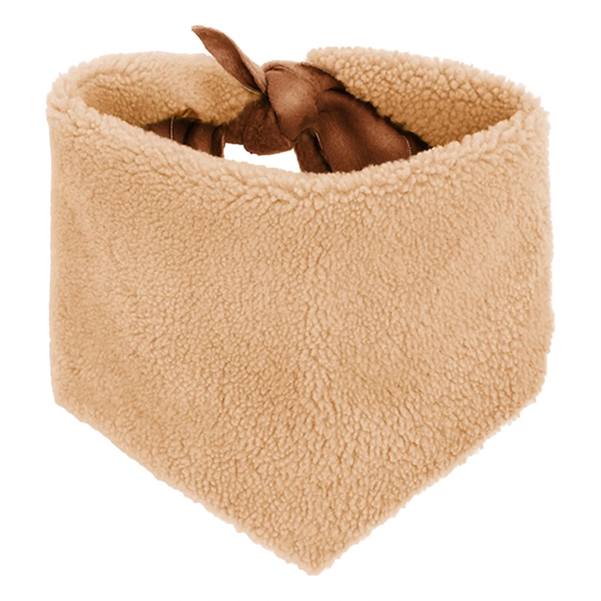 ILDA'S sheep - Doppelseitiges Merinowoll-Bandana - Kinderkollektion | Beige