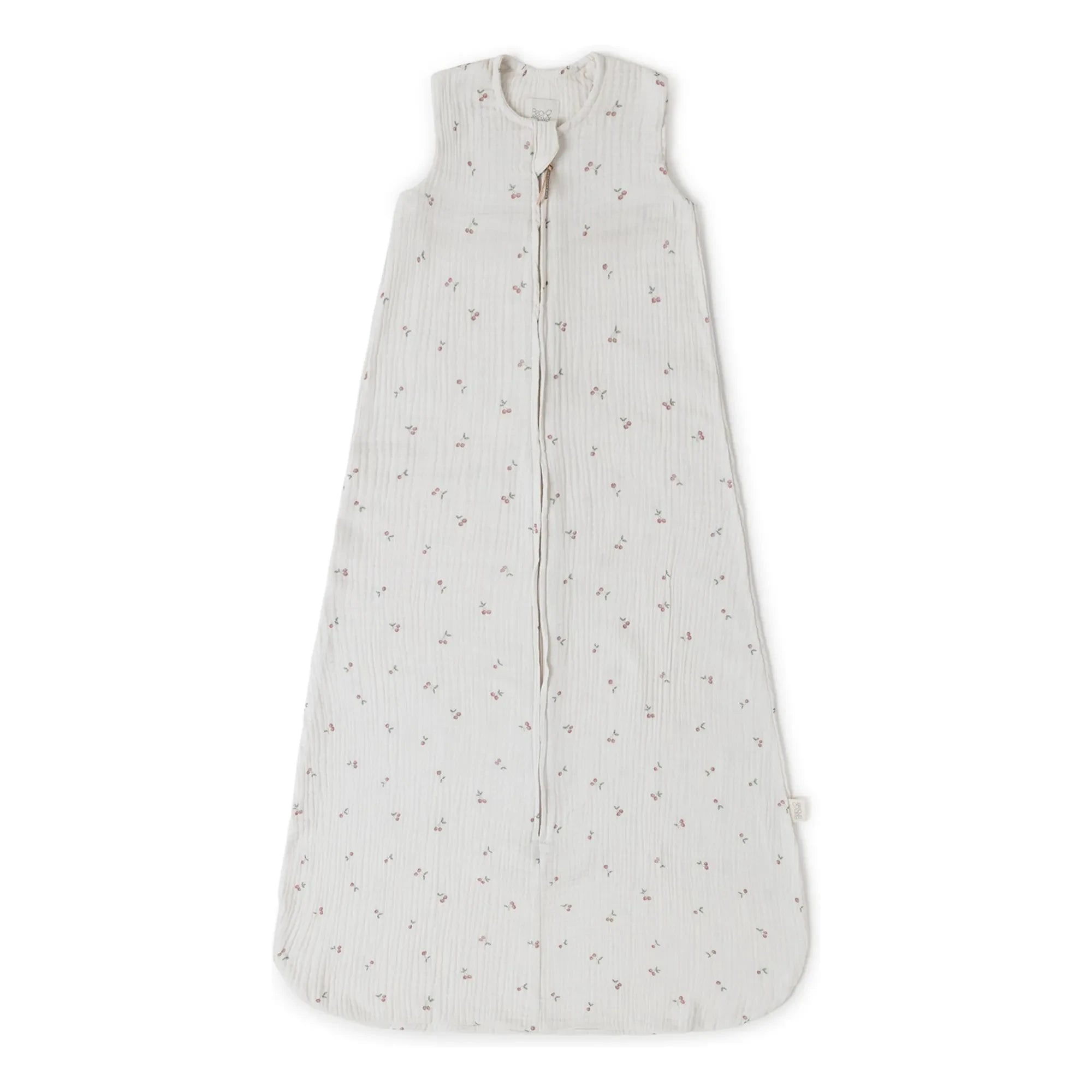 Babyshower - Kirschen leichter Schlafsack | Ecru