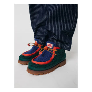 Bobo Choses - Wallabee Sherpa Tarzı Derby Ayakkabılar - Bobo Choses x Camper | Yeşil