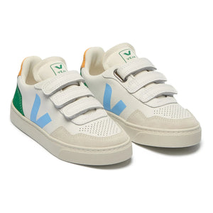 Veja - Scratch Sneakers Small V-90 Leder O.T. | Grün