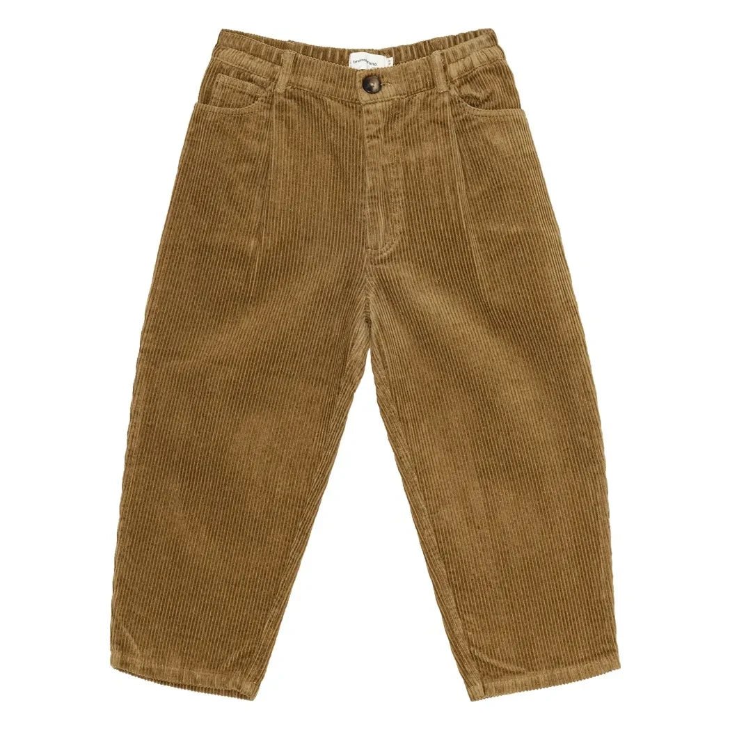brunobruno nation - Dorethy Organische Baumwoll-Cordhose | Senf