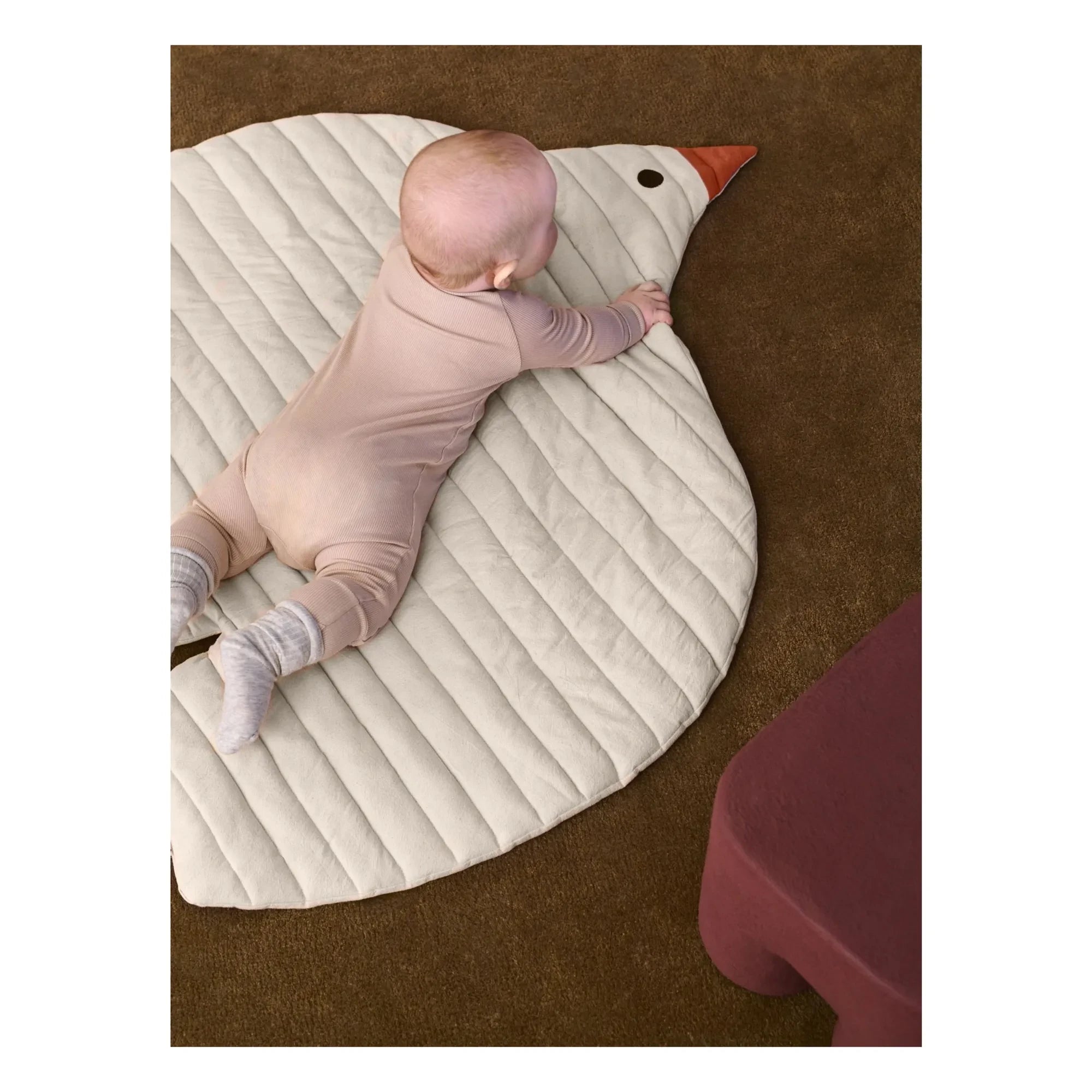 Ferm Living Kids – Swif Vogel Spielmatte | Weiß