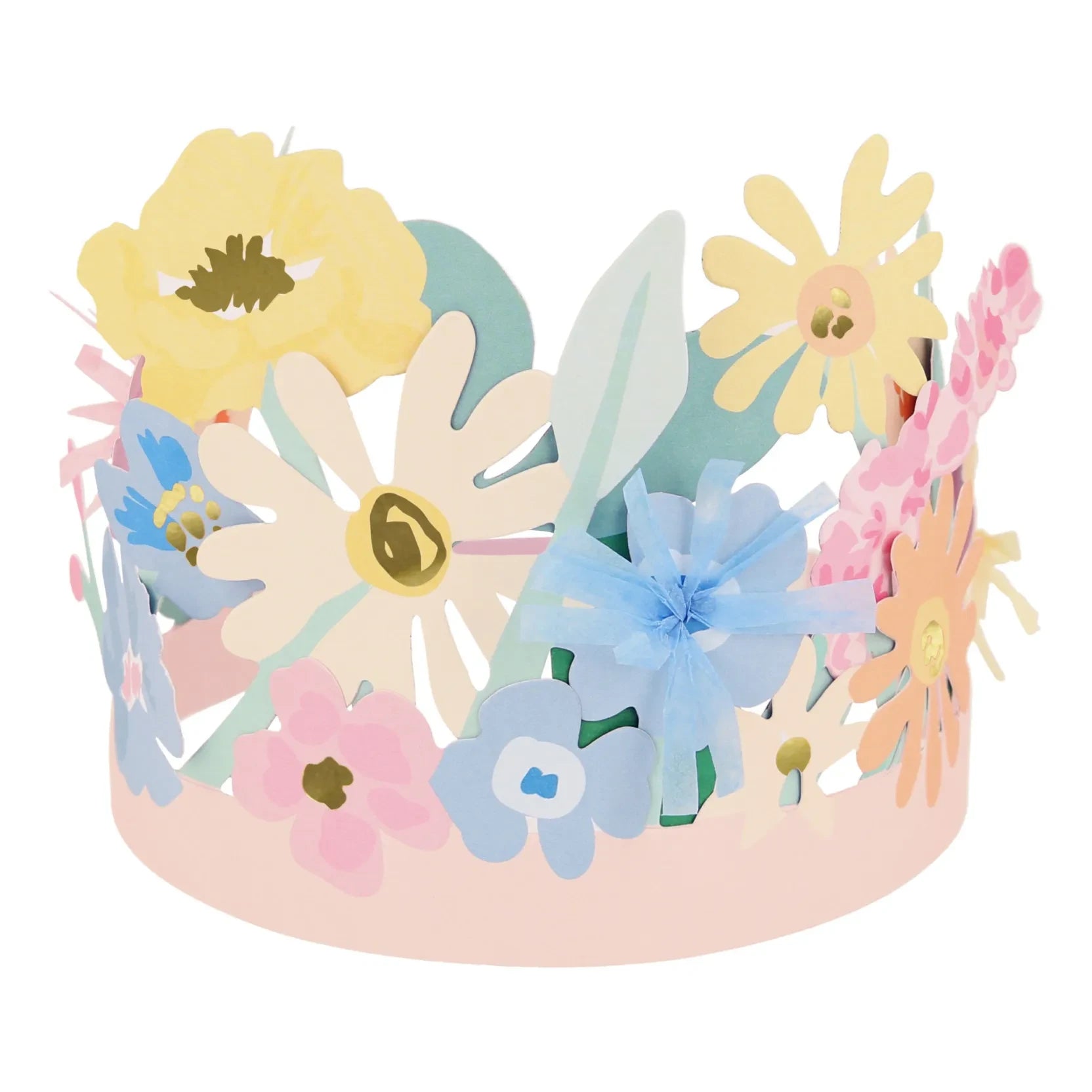 Meri Meri - Papierblumen-Girlande - 8er Set | Pastell