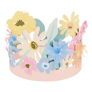 Meri Meri - Papierblumen-Girlande - 8er Set | Pastell