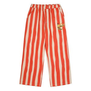 Jelly Mallow - Gestreifte Hose | Rot