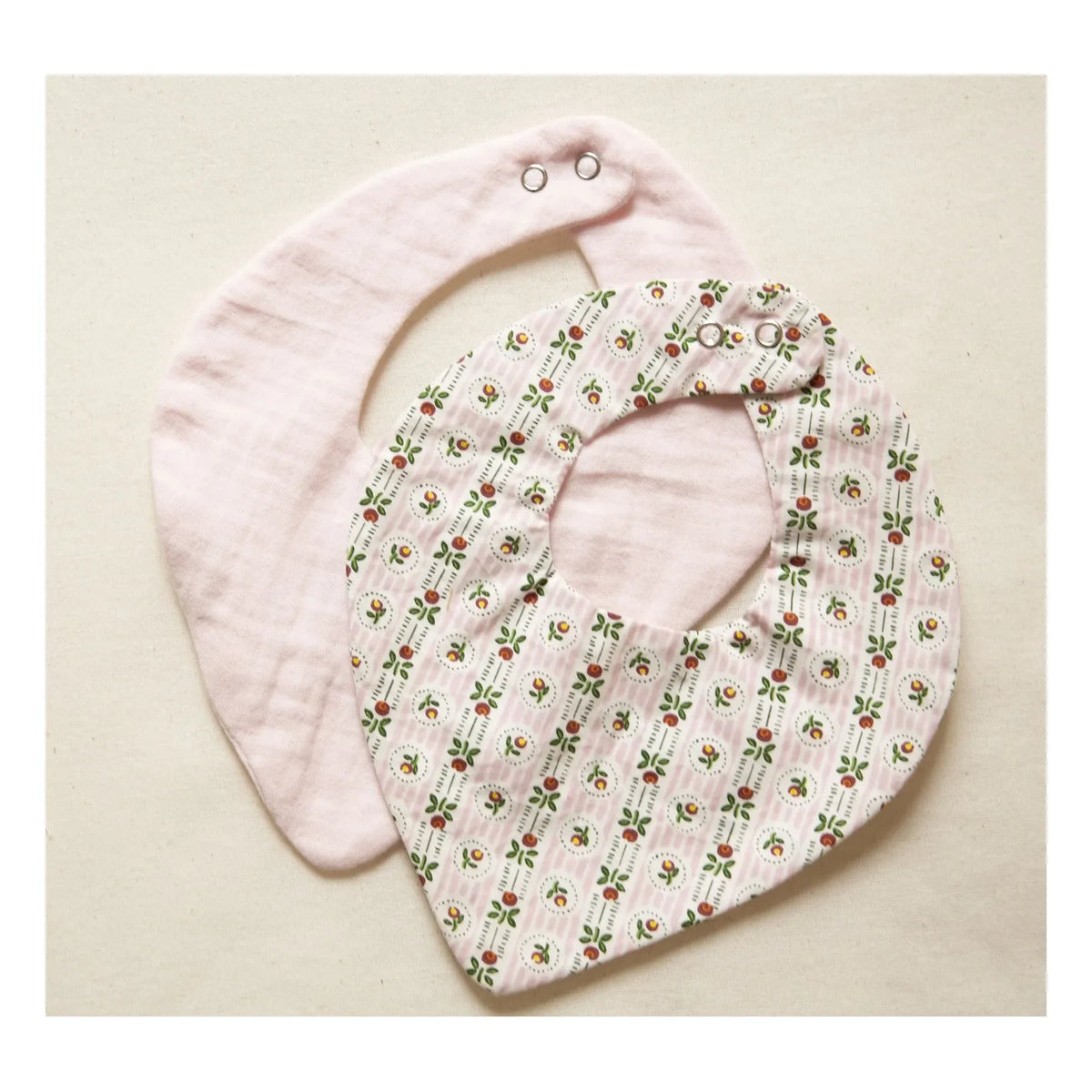 Editions Aimable - Bandana Brigitte - 2er-Set | Pommette Poplin