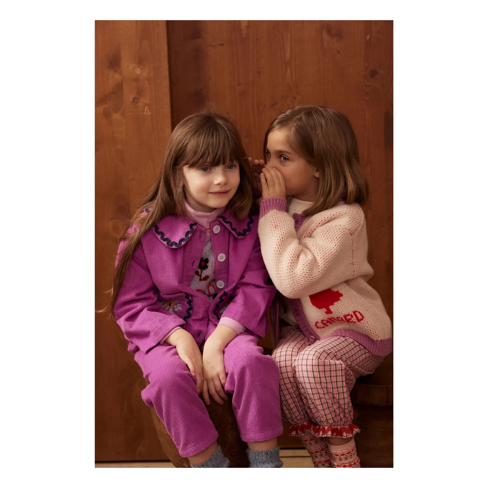 Hallo Simone – Duchesse Samtjacke | Rosa
