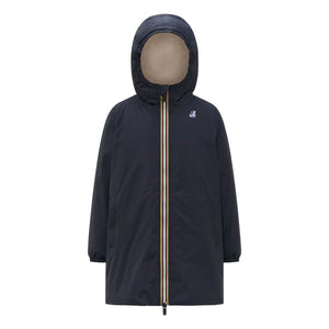 K-way - Le Vrai 4.0 Eiffel Orsetto Gepolsterte wasserdichte Jacke | Marineblau
