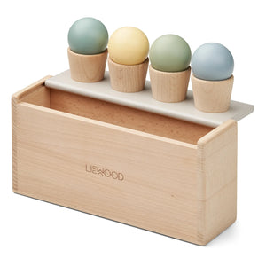 Liewood - Etta Ahşap Dondurmalar | Mavi