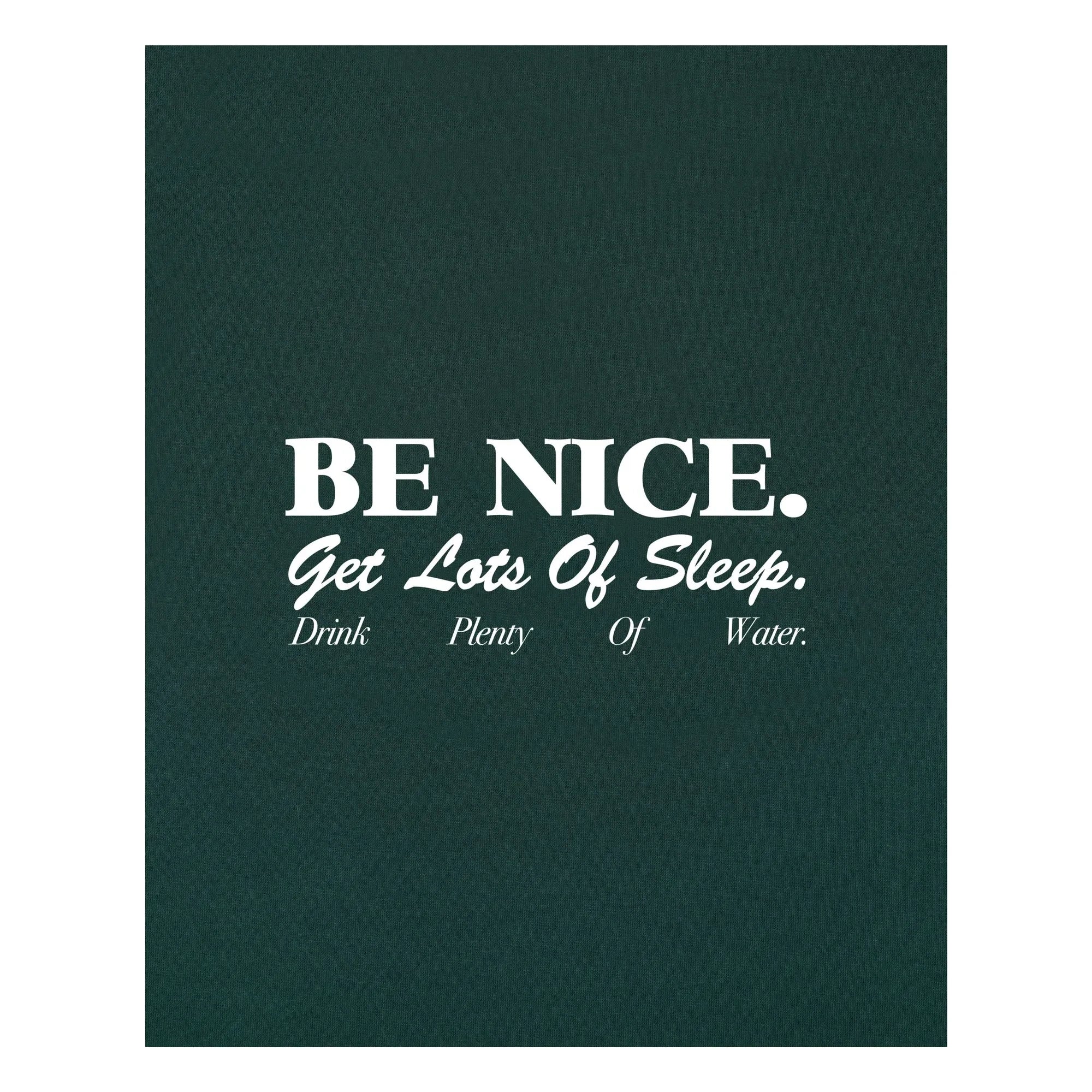 Sporty & Rich - Sweat Be Nice | Dunkelgrün