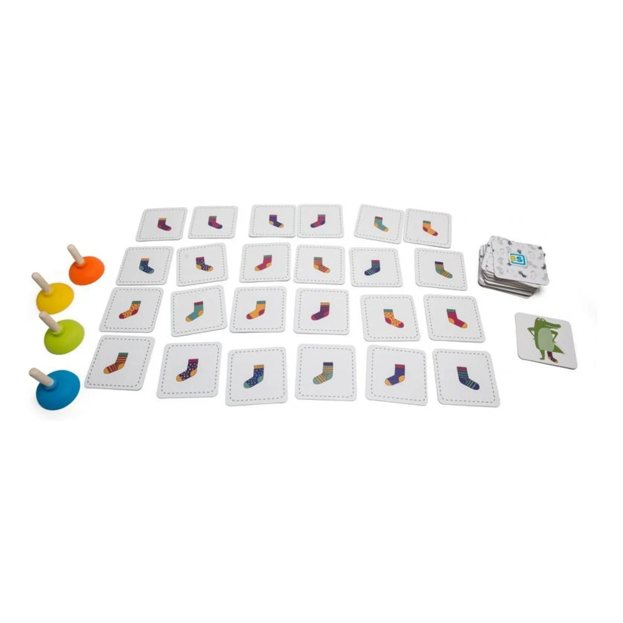 BS Toys - Beobachtungsspiel Krokosocken