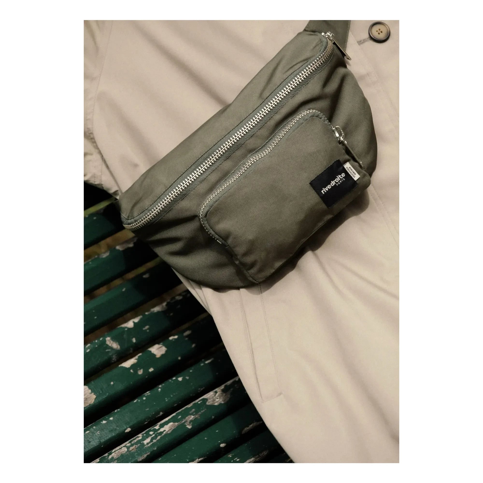rivedroite - Joly Gürteltasche aus recycelten Fasern | Khaki