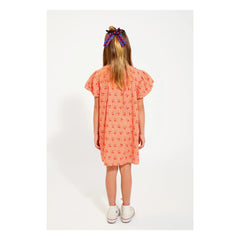 Piupiuchick - Cherry Vichy Kleid | Orange