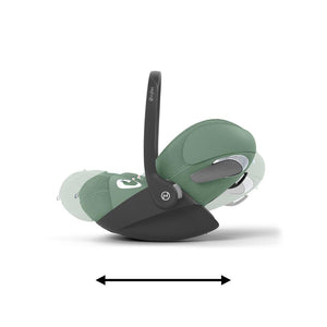 CYBEX Cloud T i-Size Plus Rotating Baby Car Seat - Leaf Green-Car Seats-Leaf Green-No Base | Natural Baby Shower