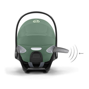 CYBEX Cloud T i-Size Plus Rotating Baby Car Seat - Leaf Green-Car Seats-Leaf Green-No Base | Natural Baby Shower