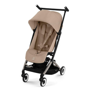 CYBEX Libelle Compact Stroller - Almond Beige-Strollers-Almond Beige- | Natural Baby Shower