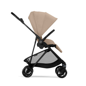 CYBEX Melio Carbon Pushchair - Almond Beige-Strollers-Almond Beige- | Natural Baby Shower