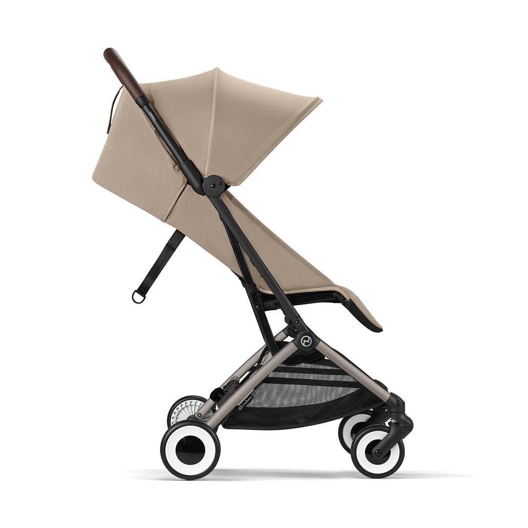 CYBEX Orfeo Pushchair - Almond Beige - Taupe-Strollers-Almond Beige-Taupe | Natural Baby Shower