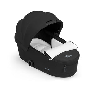 CYBEX Priam Comfort Pushchair & Foldable Carrycot - Sepia Black/Black-Strollers-Sepia Black/Black- | Natural Baby Shower