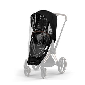 CYBEX Priam Comfort Pushchair & Foldable Carrycot - Sepia Black/Black-Strollers-Sepia Black/Black- | Natural Baby Shower