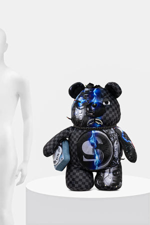 Sprayground - Siyah Küçük Boy Desenli Sırt Çantası 910B6784NSZ