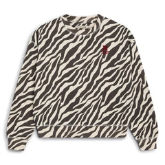 the new society - TNS Zebra Logo Sweatshirt | Schwarz
