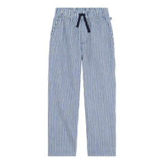 Petit Bateau – Gestreifte Bio-Baumwollhose | Blau