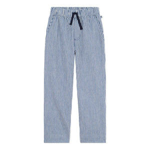 Petit Bateau – Gestreifte Bio-Baumwollhose | Blau