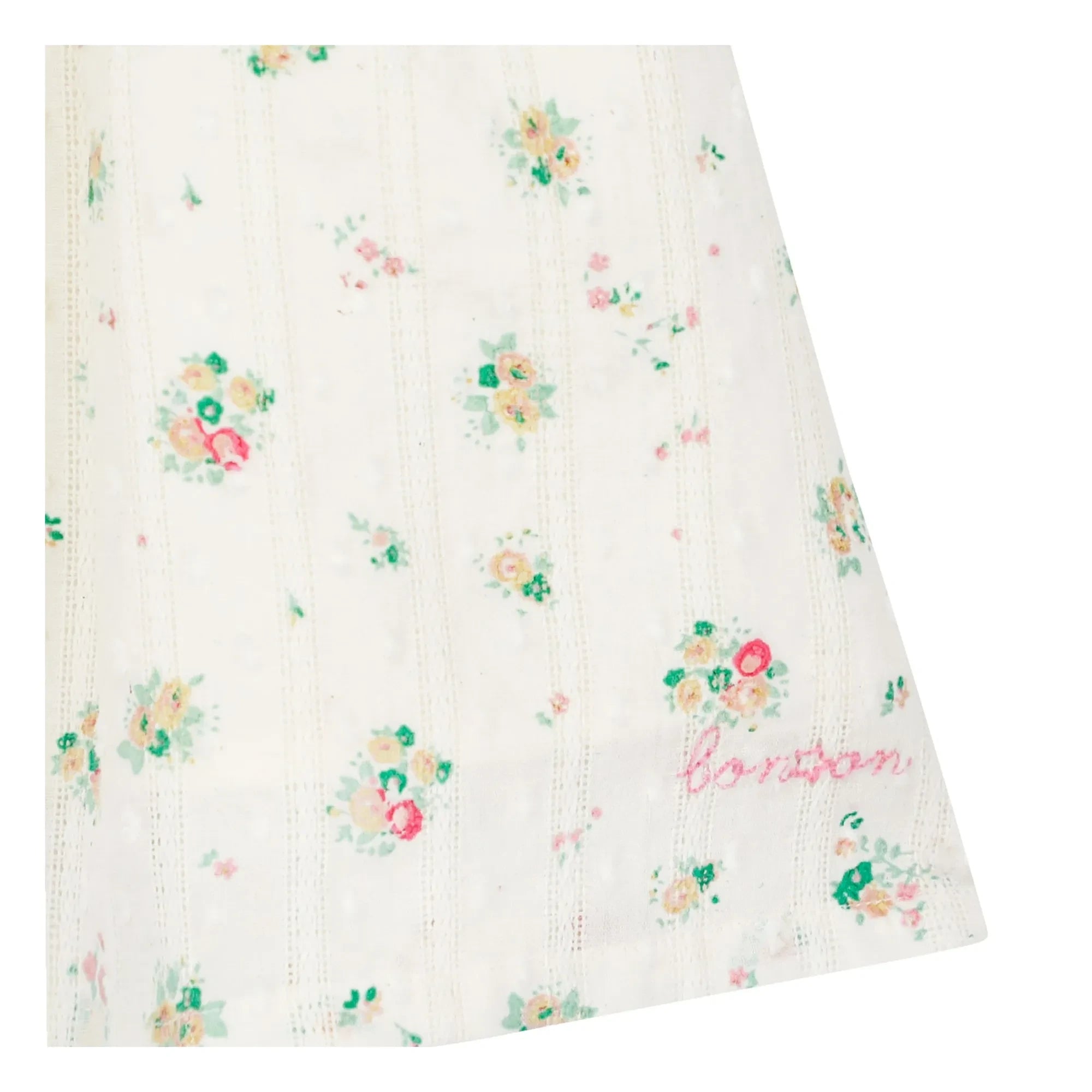 Bonton - Pointelle Nadine Bukett-Kleid | Weiß