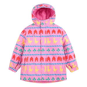 Bobo Choses - Skijacke aus recycelten Fasern | Rosa