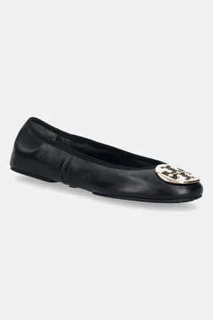 Tory Burch Reva Travel Ballet Deri Babet