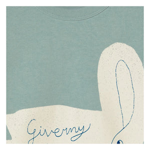 Tinycottons - Swan Sweat Bio-Baumwolle | Graublau
