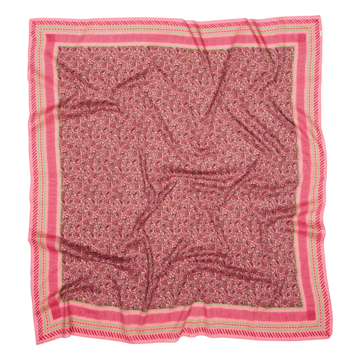 Becksöndergaard - Asfloria Schal aus Seide und Baumwolle | Rosa